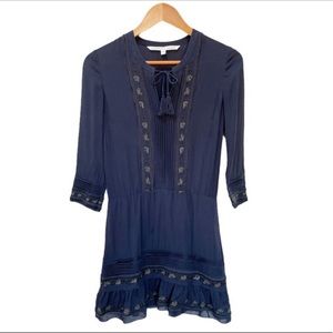 blue slik dress blue slik dress
